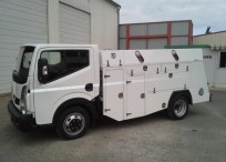 Oriad Poitou Charentes - vehicule hydrocureur pour curage reseau en parking et soutterain